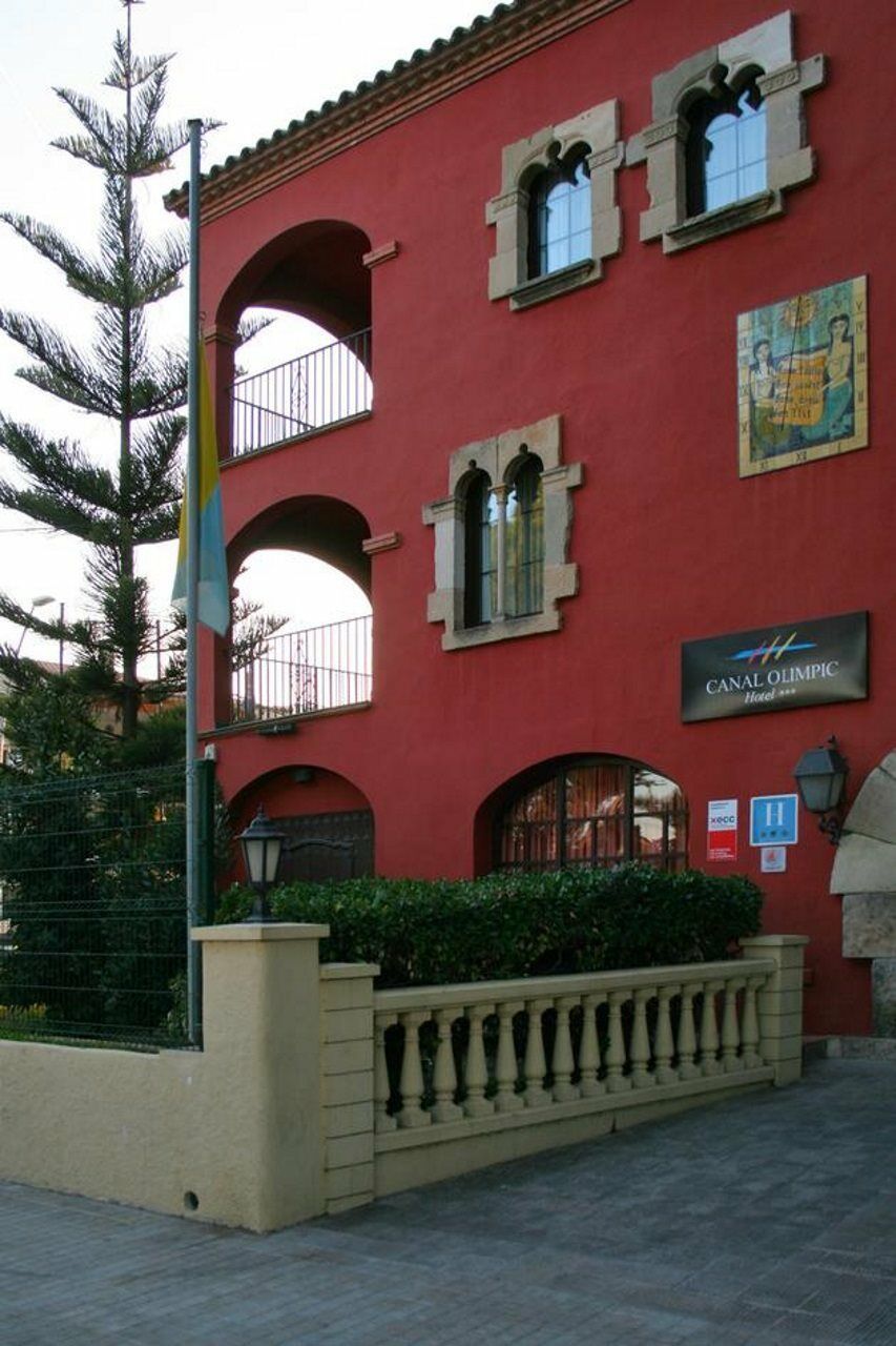 Hotel Canal Olímpic Castelldefels Exterior foto